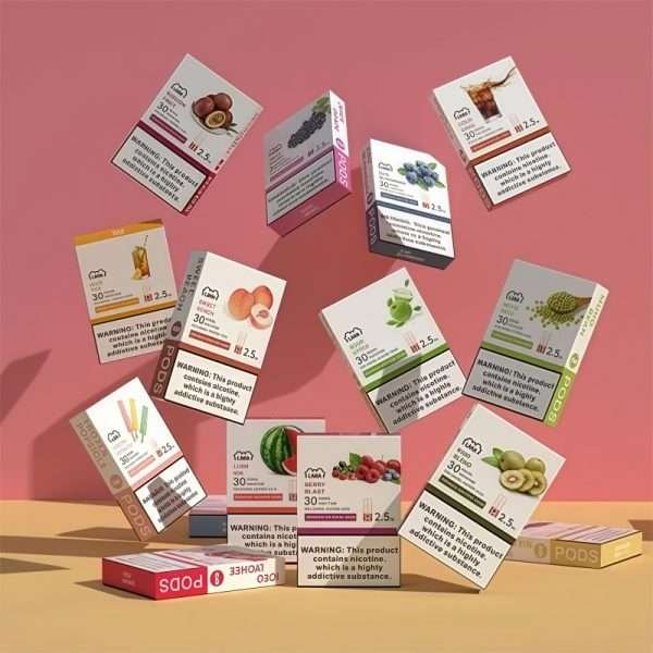 LANA 通用一代煙彈|2.5ml大容量|台灣現貨 |透明發光設計:圖片 2