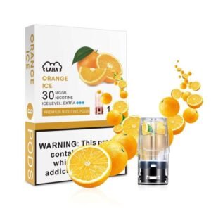 LANA 拉娜通用一代煙彈|拉娜煙彈口味推薦 橙冰|LANA電子菸官網